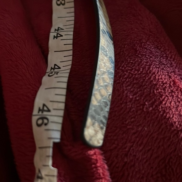 H&M Snakeskin faux leather slim belt - Picture 5 of 11